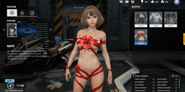 克蘇魯+百合！3D成人《洛夫克拉夫特行動：墮落玩偶》Steam開放「後宮模式」試玩體驗！