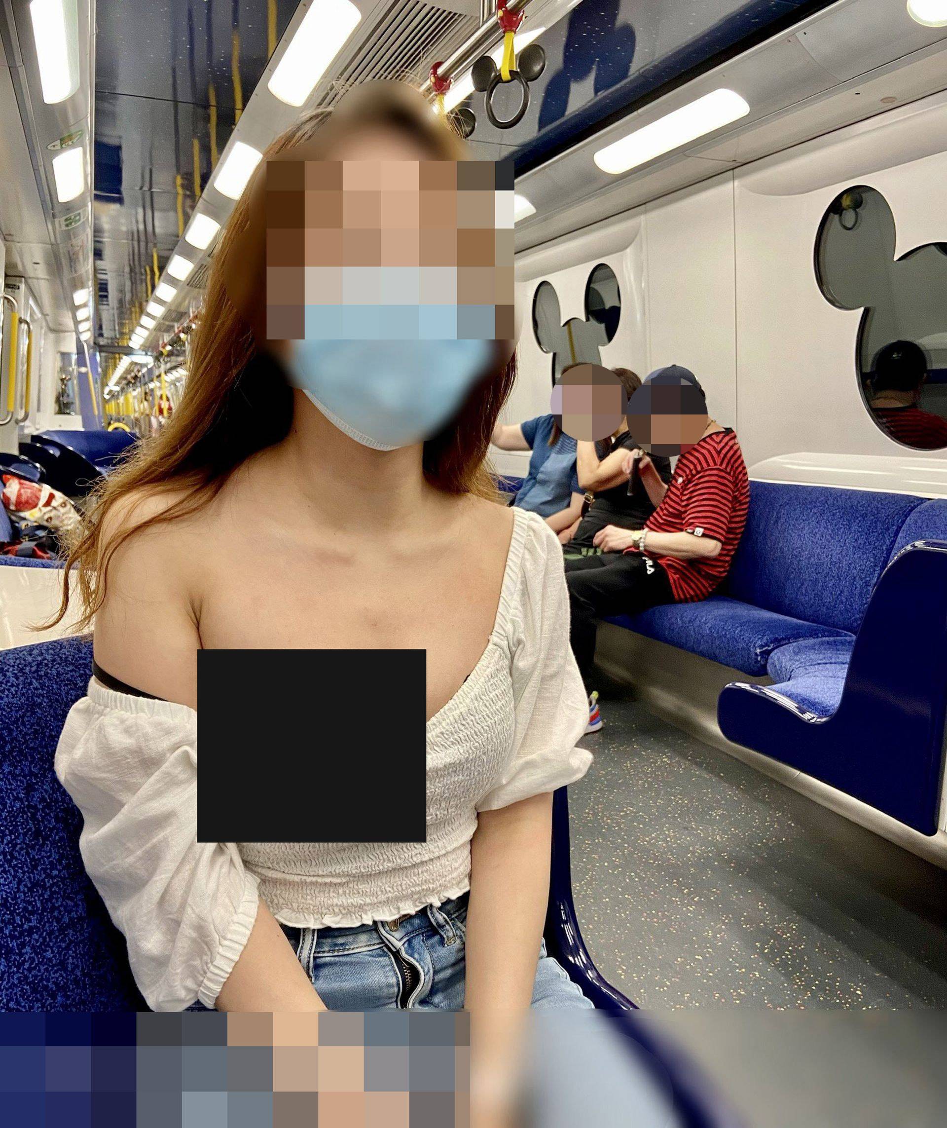【上車】香港《港女地鐵口交活春宮》影片流出！遭網認出是「圖書館裸拍女」！