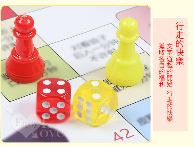 【另類玩具】飛行棋-情趣遊戲互動懲罰 秘密版+情侣版（一版两面）共85種小遊戲