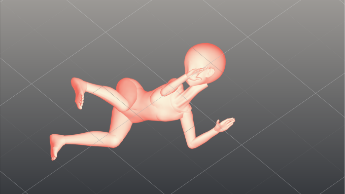 工口繪師筆下奇怪的《背後式體位》3D圖根本不符合人體工學XD
