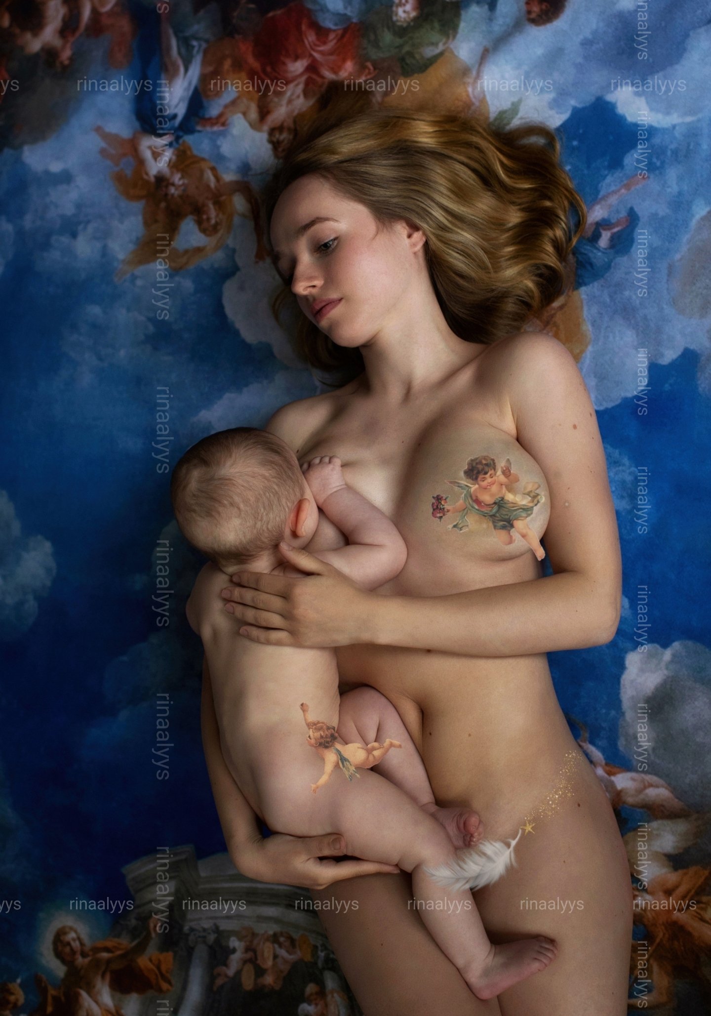 幼齒像學生？烏克蘭人妻《rinaalyys》熱愛裸身有孕也是照樣拍騷照！