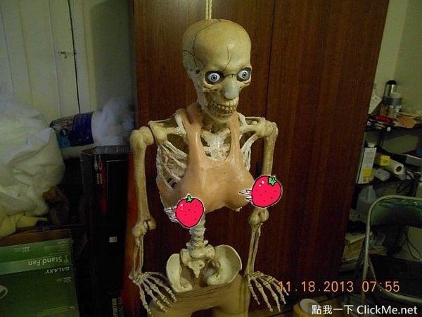 網友自製「擬真性愛娃娃」，人體煉成就從骨頭開始♥