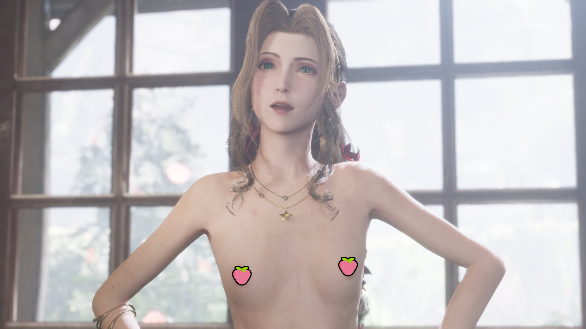 《最终幻想VII重製版》裸身MOD釋出「性轉克勞德vs４Ｋ艾莉絲」我全都要！