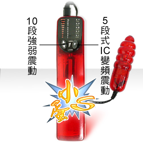 小S跳蛋5X10段變頻LED觸控防水造型蛋-3(特)