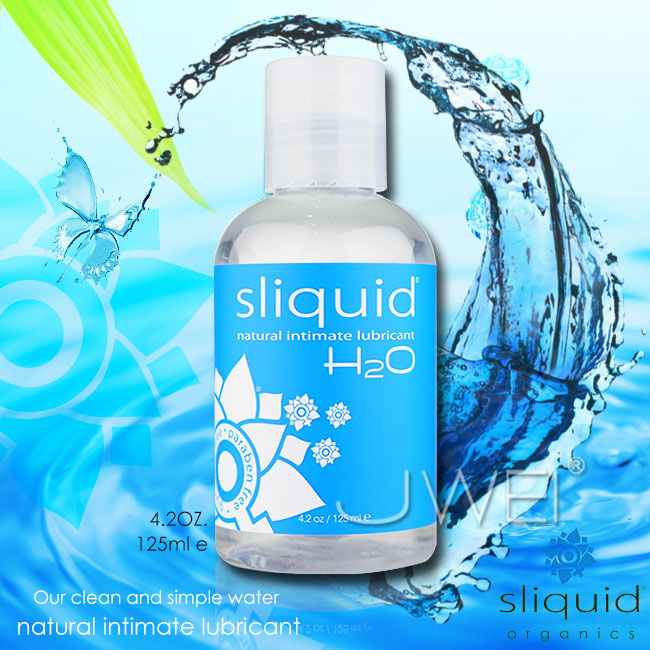 美國Sliquid．Naturals H2O天然水潤滑液 125ml