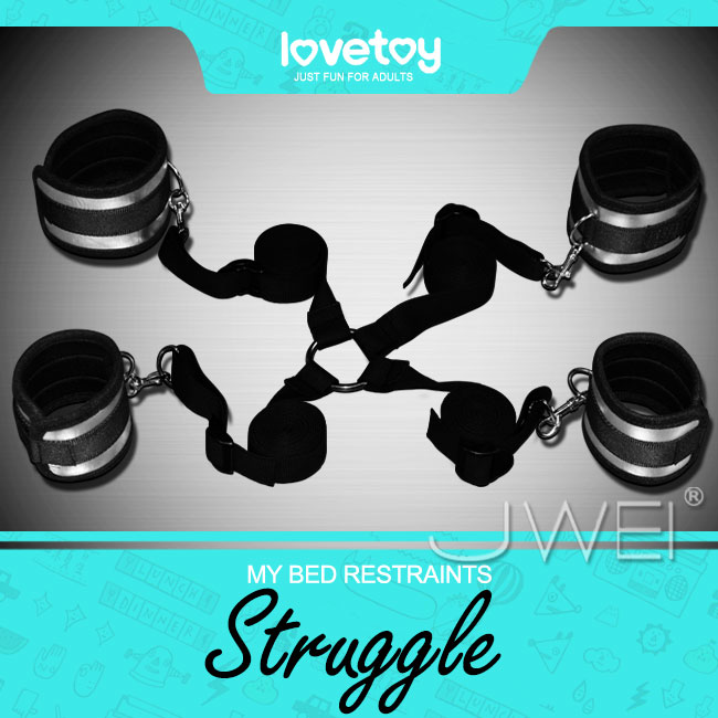Lovetoy．Struggle系列-My Versatiel tie 四肢拘束
