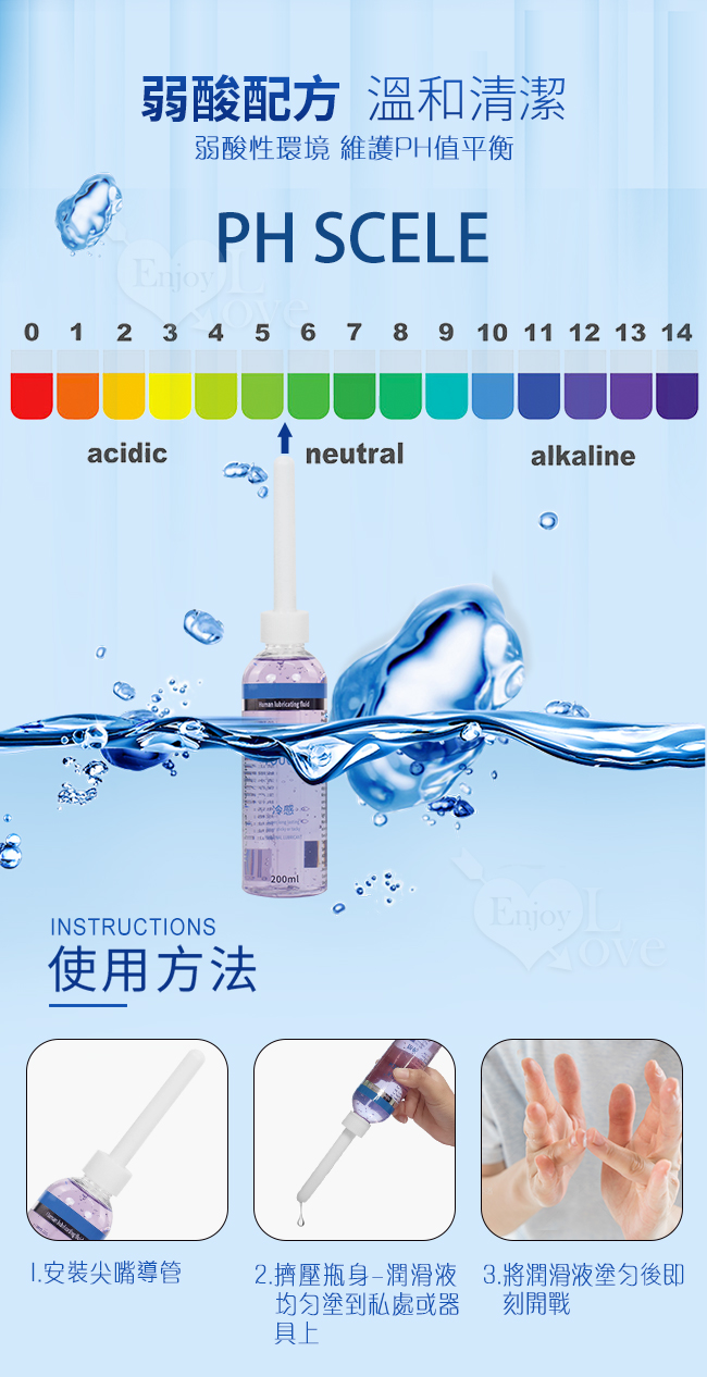 Silk Touch ‧ HOL KISS 熱感型 溫和保濕水溶性人體潤滑液 200ML 帶尖嘴導管