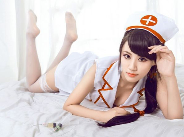 【套圖】美女性誘惑護士裝寫真