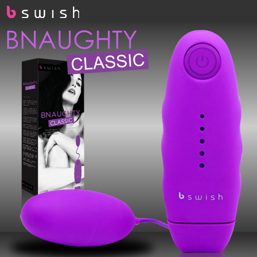 美國Bswish-Bnaughty Classic經典調情五段變頻防水跳蛋-紫