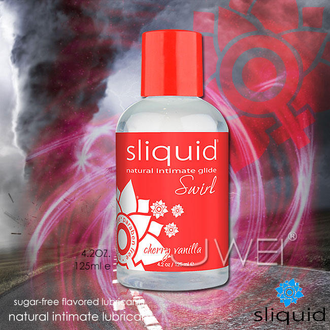 美國Sliquid．Naturals  Swirl櫻桃香草潤滑液 125ml