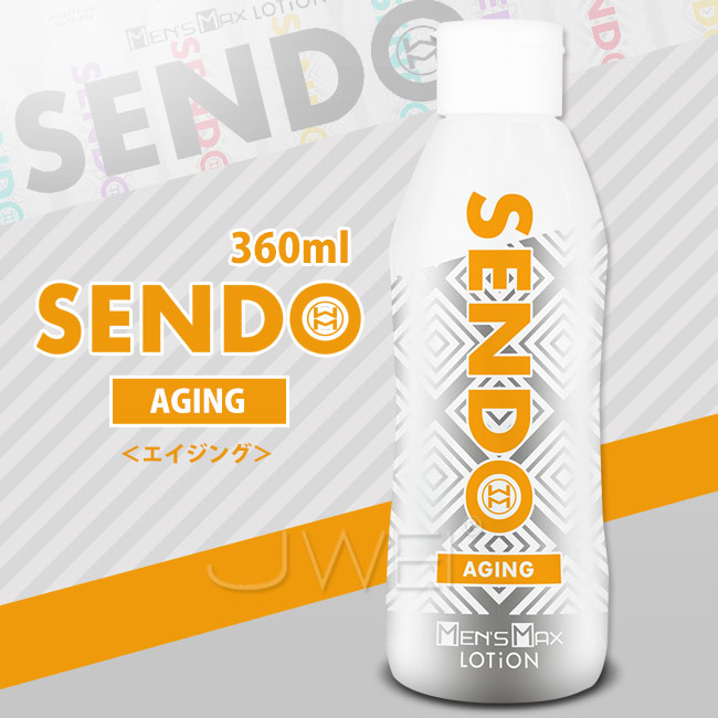 日本原裝進口Mans Max．SENDO 清爽保濕型潤滑液 -AGING(360ml)