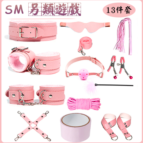 SM 另類遊戲 ‧ 13件套裝情趣組 – 粉紅