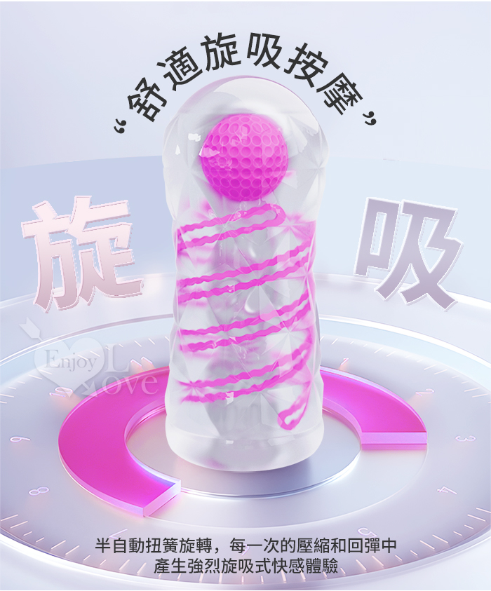 PRETTY LOVE 派蒂菈 ‧ 幻想者 紅丸扭簧 真空吮吸夾緊3D立體鍛鍊自慰杯