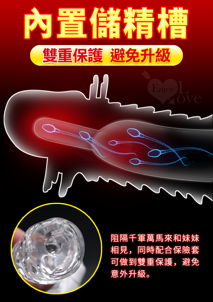 取悅 ‧ 震動龍刺套龍鬚刺激加粗加長老二套