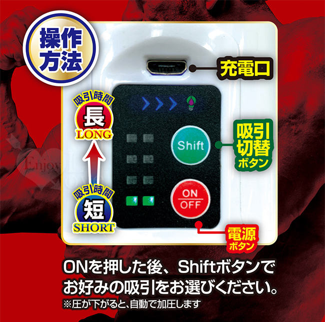 日本A-one．ビッグメンズプロ 男根を鍛練電動ポンプ!!吸引器