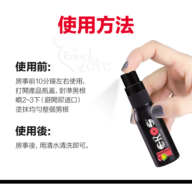 德國Eros ‧ Stimulation Spray 復活長效男性XXL 二合一噴霧 30ml