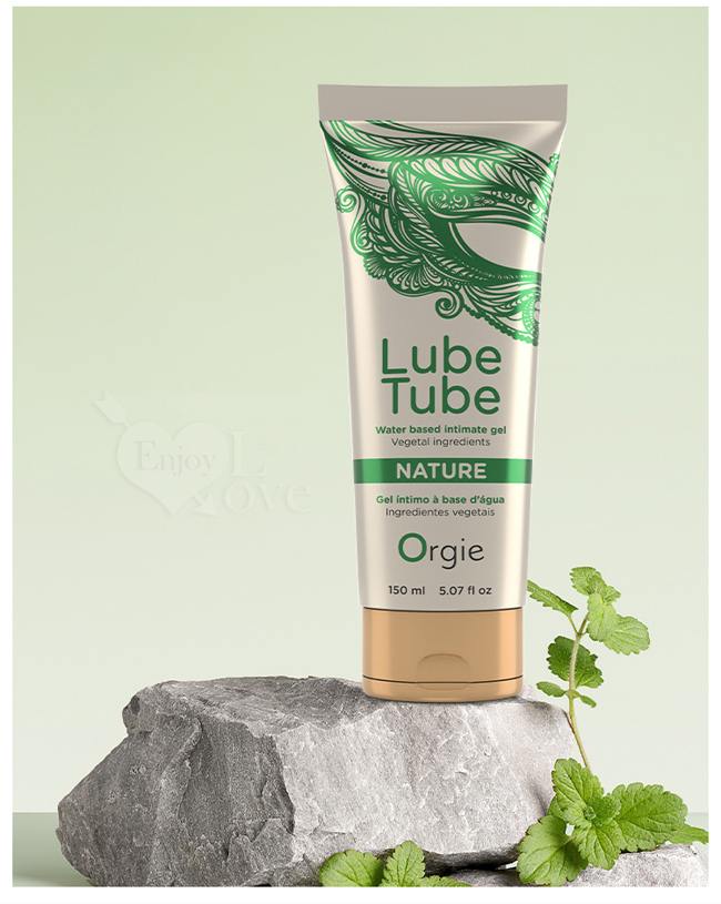 葡萄牙Orgie ‧ LUBE TUBE NATURE 天然植萃豐富藻類 水性潤滑液 150ml