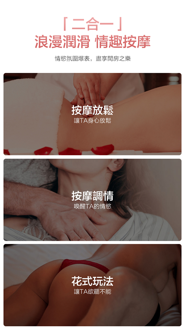 葡萄牙Orgie．Lips Massage Kit 按摩套裝 熱感按摩油 - 香甜棉花糖口味 100mL