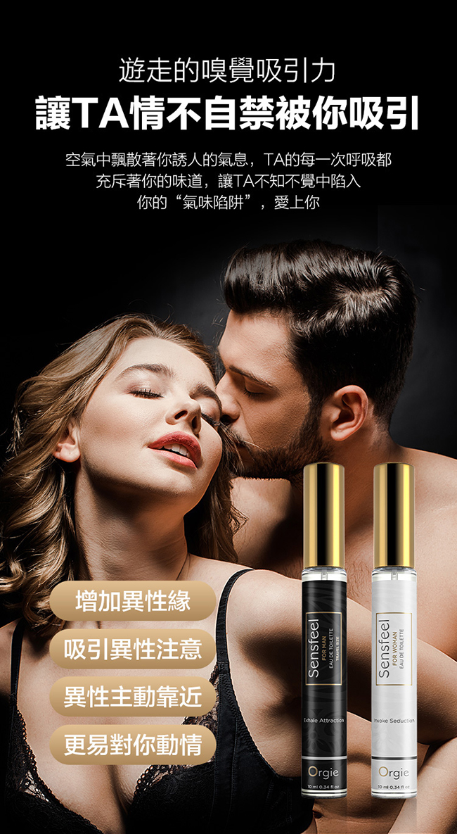 葡萄牙Orgie．SENSFEEL FOR WOMAN 費洛蒙女士香水 10ml﹝隨身便攜﹞