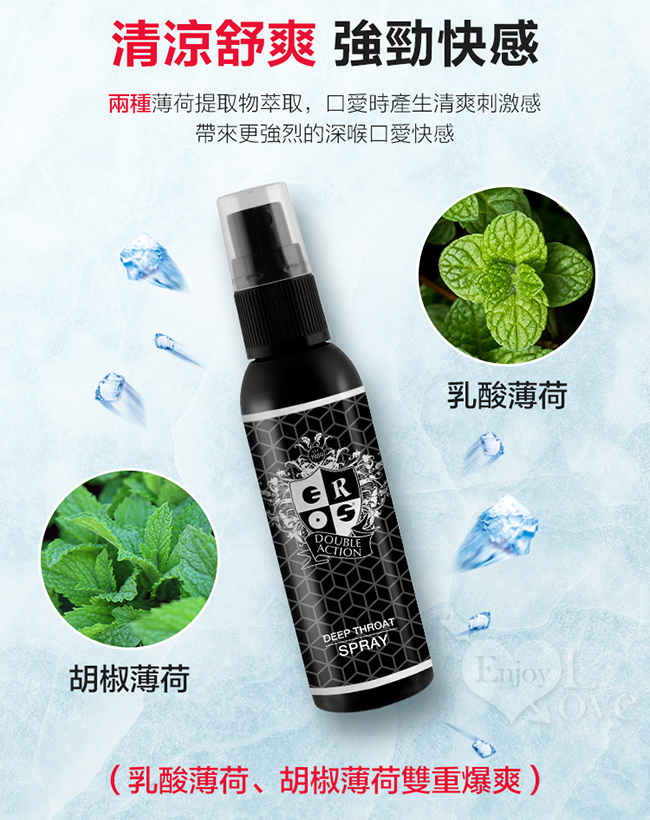 德國Eros ‧ Deep Throat 頂級深喉口愛 放肆抽插舒緩噴霧 - 口交專用 50ml