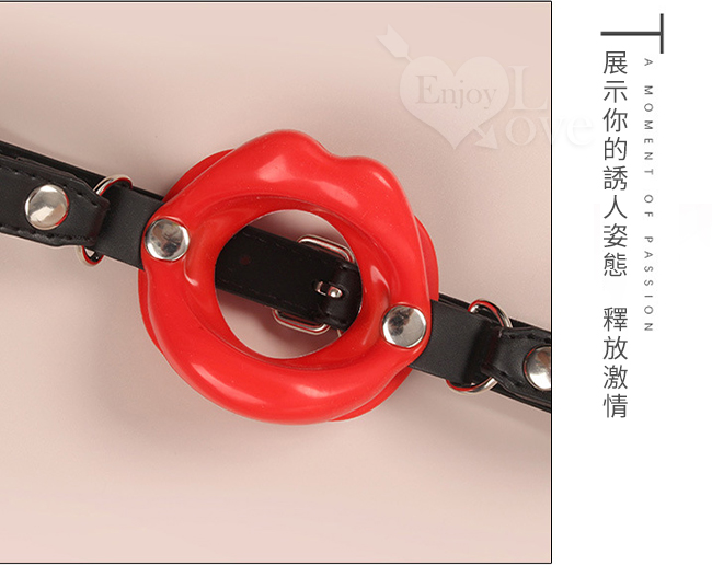 MOUTH RING SM調教另類玩具口枷嘴巴﹝紅﹞