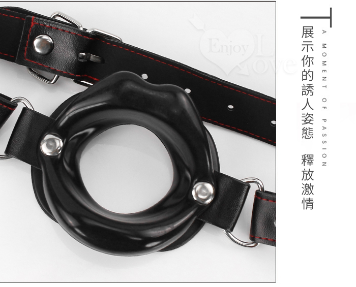 MOUTH RING SM調教另類玩具口枷嘴巴﹝黑﹞