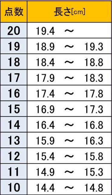 日網流傳《巨根等級測量表》軟竿包莖要倒扣！你是小ＧＧ還是大老二？