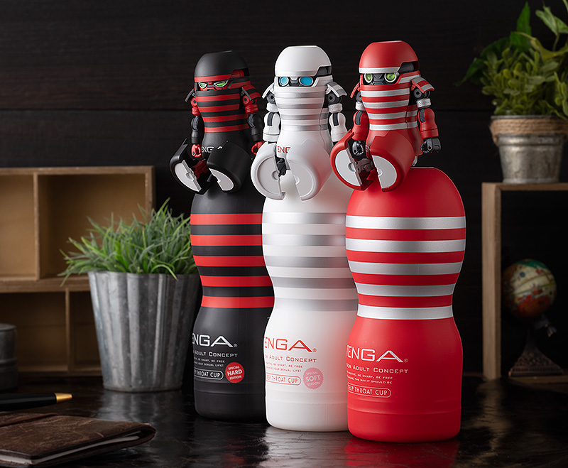 飛機杯機器人集合《TENGA ROBO》新成員「HARD」&amp;「SOFT」登場！