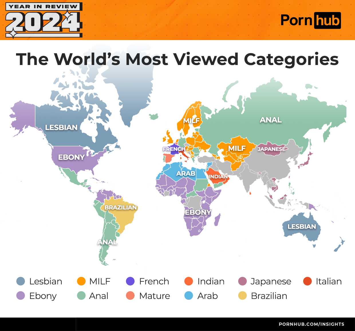 Pornhub《2024老司機年度報告》，死侍與金鋼狼也上榜！