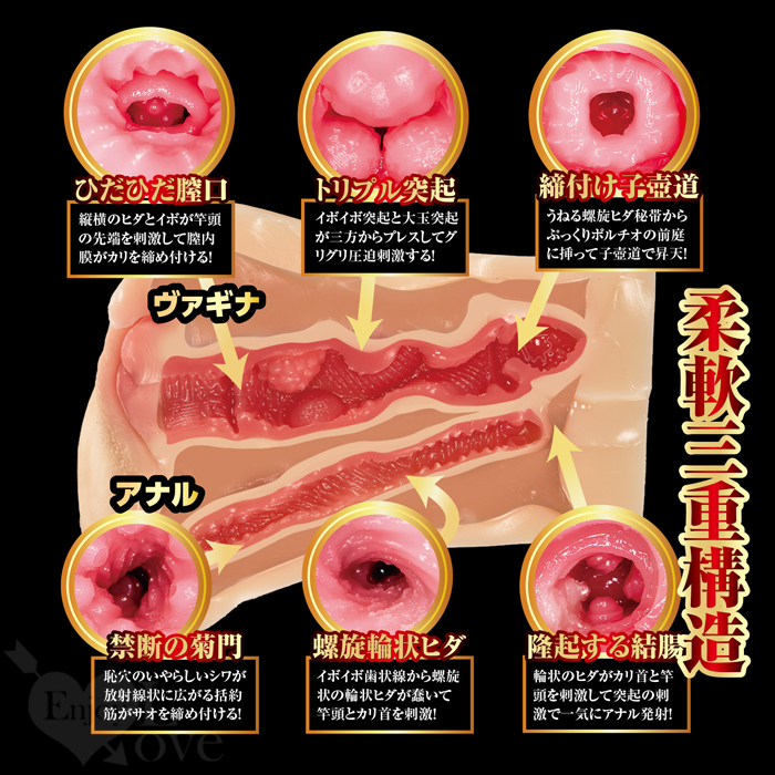 日本NPG．え発情美人妻 JULIA 極淫雙穴柔軟真紅內腔三重構造完熟名器