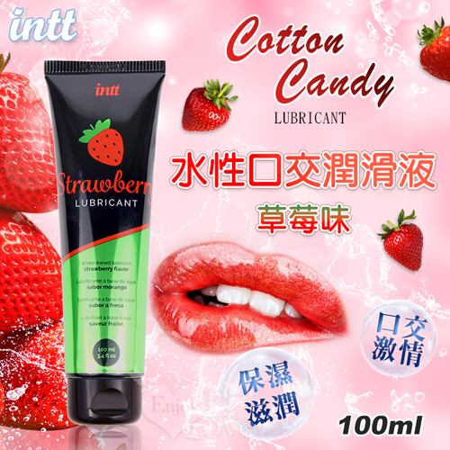 INTT．STRAWBERRY 草莓味水性口交潤滑液 100ml