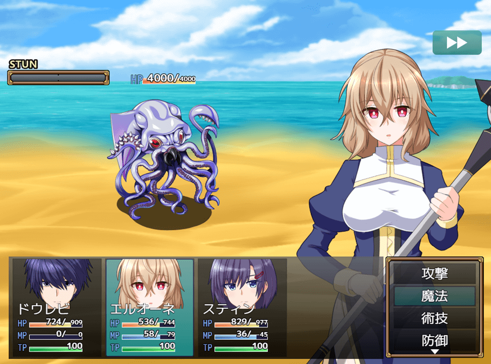 GranEnde Saga 回合制戰鬥系統