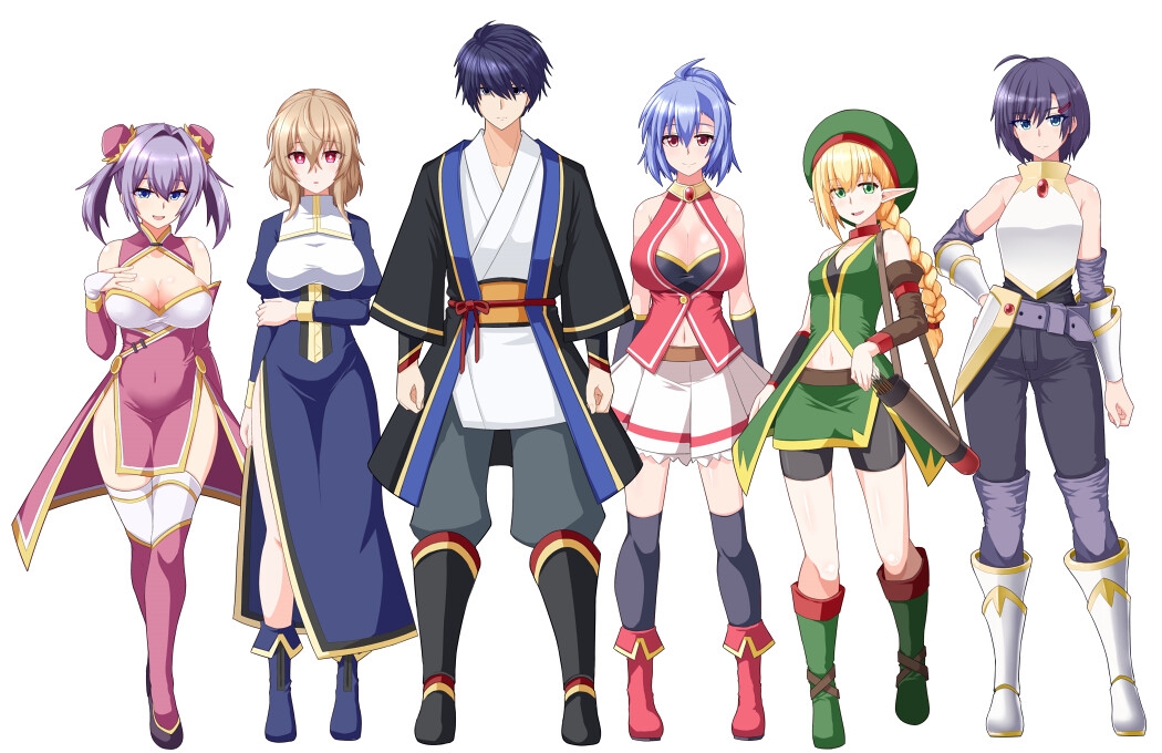 GranEnde Saga 女主角H場景1