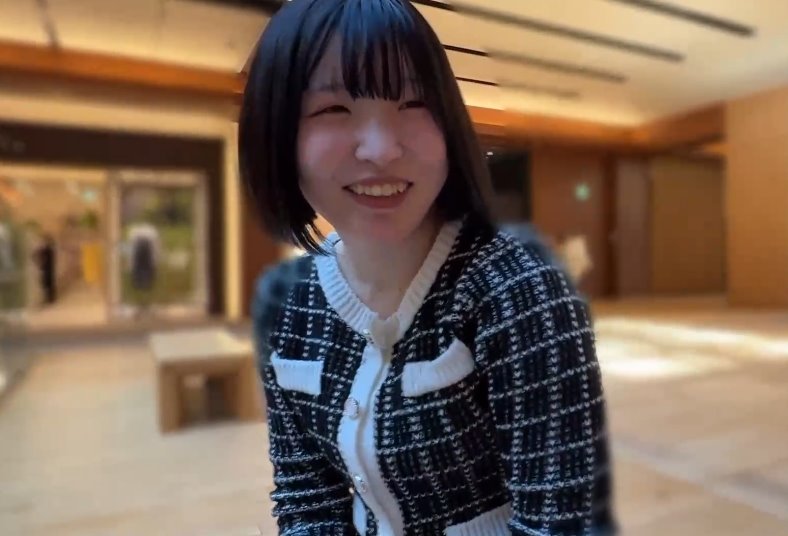 素人短髮美女約會甜蜜瞬間