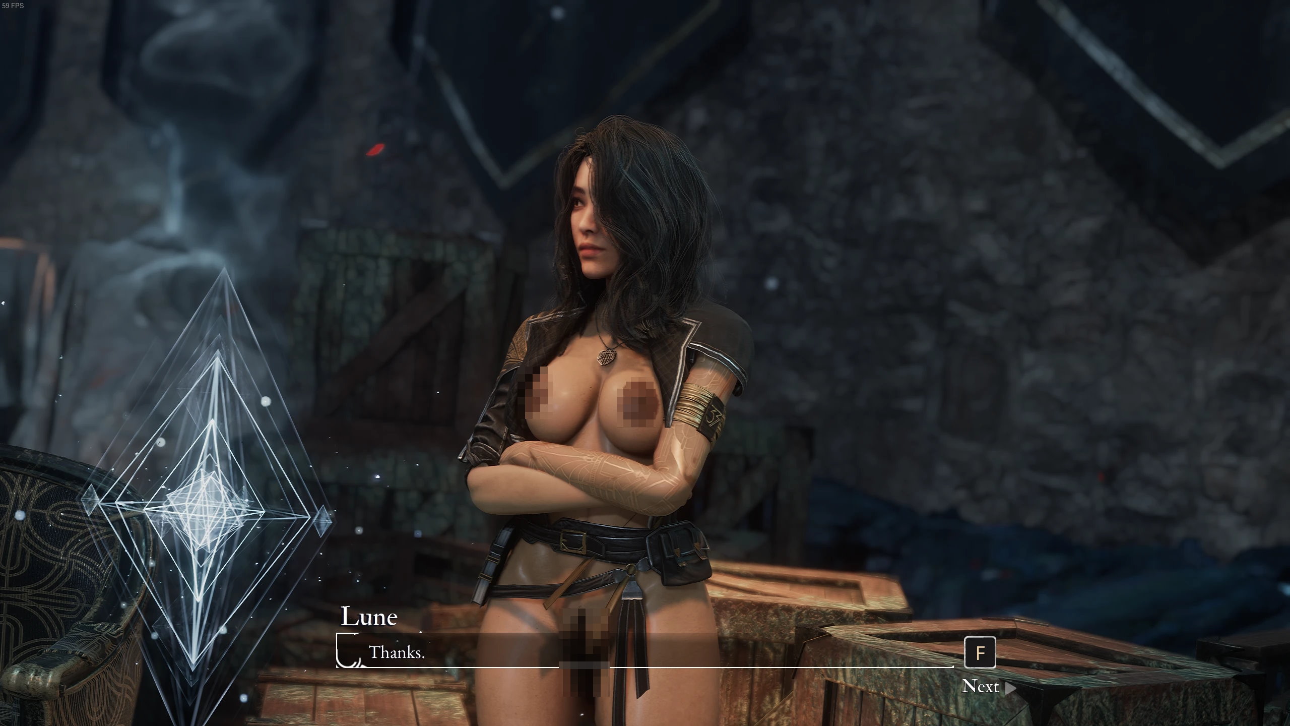 光與影 33號遠征隊 Lune Expedition Nude 模組，露涅裸露風格