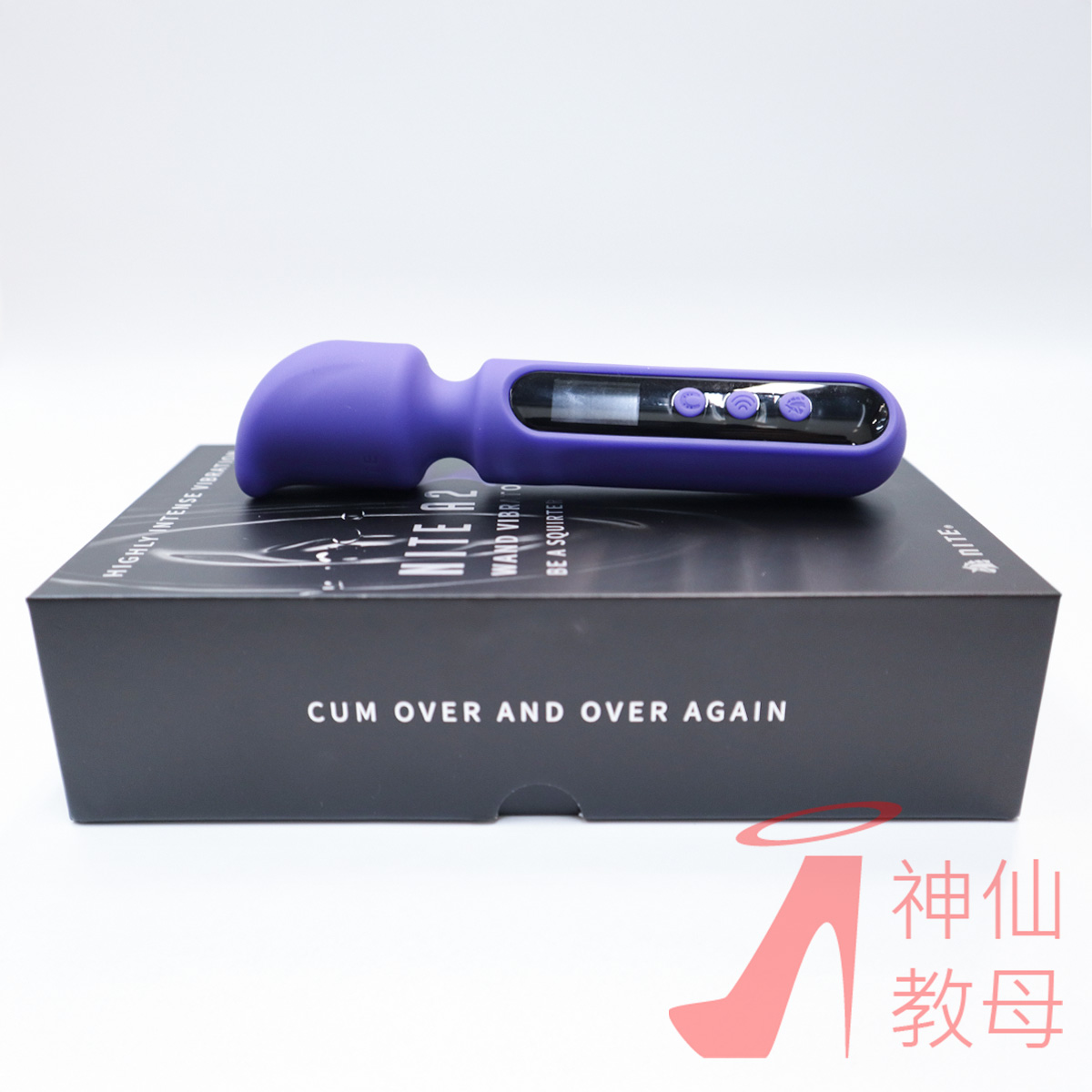 NITE A2 按摩棒儀表板圖片，展示數字和模式